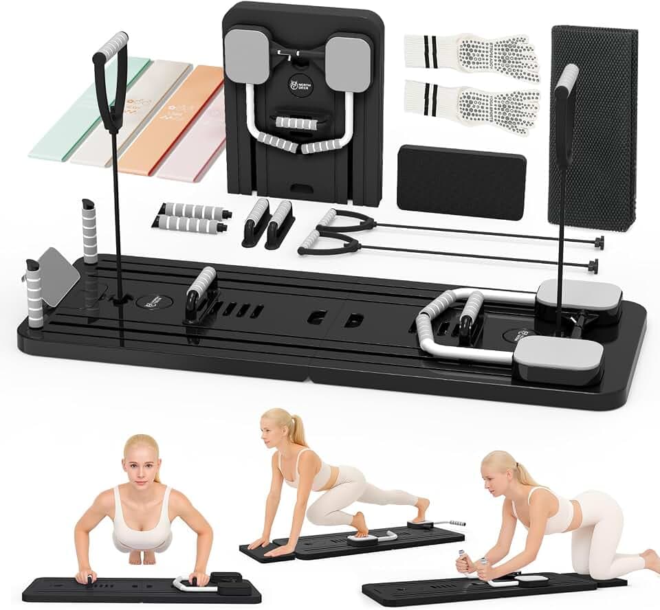 Northdeer Pilates Reformer, 2026 Upgraded klappbares Pilates Board