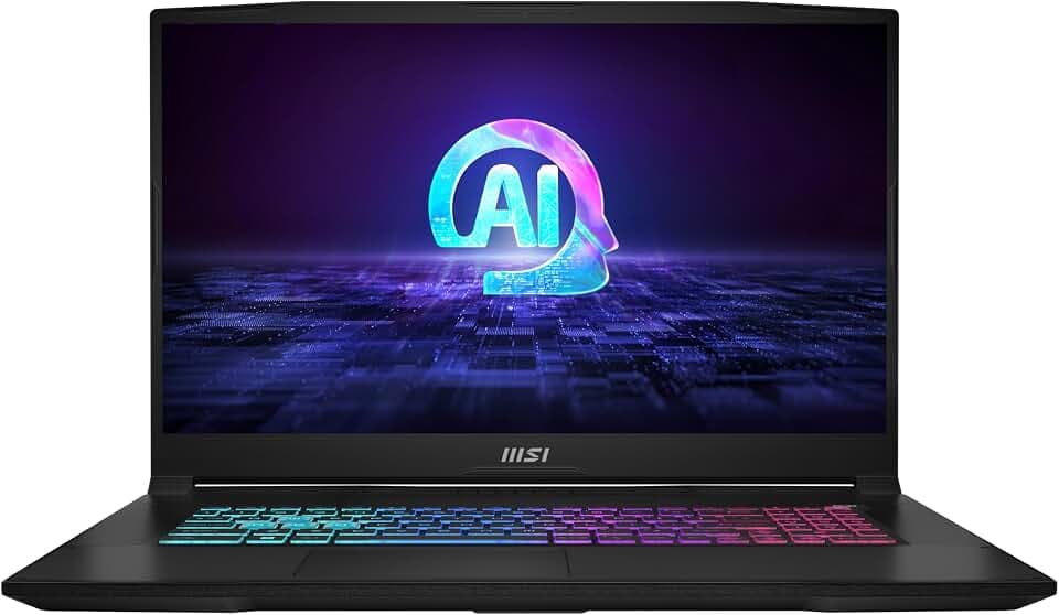 MSI Katana 17 HX B14WGK-084FR Dragon Station:Intel Core i7 14650HX - 32GB DDR5-1TB NVMe PCIe SSD - Nvidia RTX5070 8GB GDDR7 (TGP 105W) - 17,3" Full HD 144Hz - Windows 11 Familie