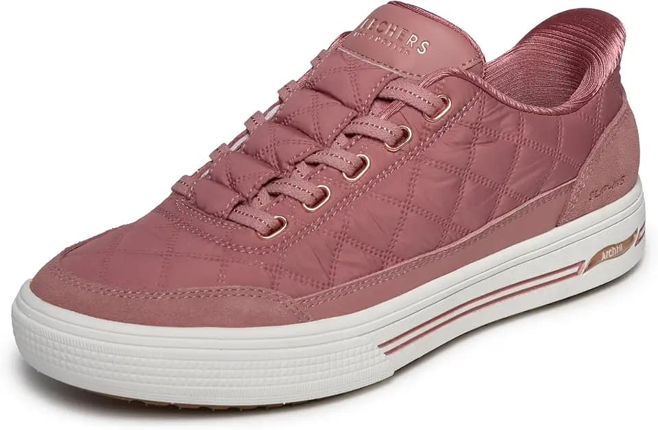 Skechers Women's Arch Fit Arcade-Cuddle Steps Hands Free Slip-ins