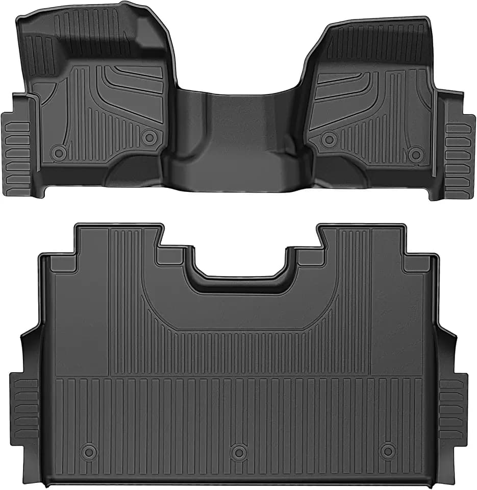 Floor Mats Fit for Ford F250 F350 F450 2017-2026 2027 Super Duty Crew Cab