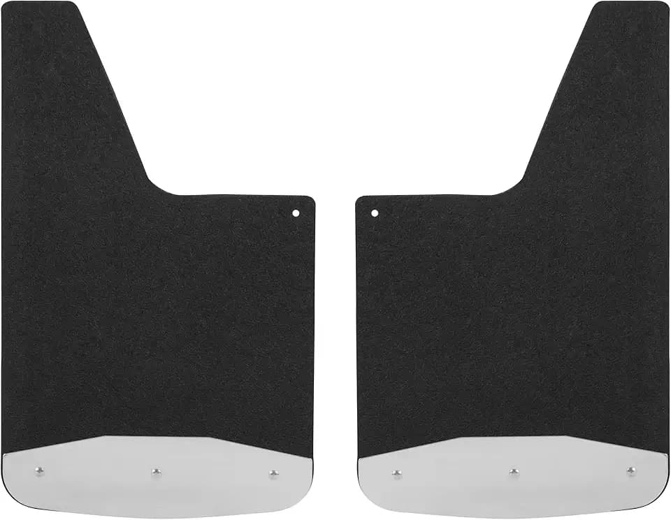 LUVERNE 250936 Front 12-Inch x 23-Inch Textured Rubber Mud Guards, Select Ram 1500, 2 Flaps
