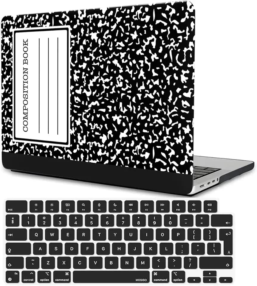 Hard Cover Compatible with MacBook Air 11 Inch Case Model A1370 A1465 2012 2013 2014 2015 2016 2017 2018 Release, Air 11.6 Inch Plastic Hard Cover with Soft Keyboard Cover Skin, Notebooks