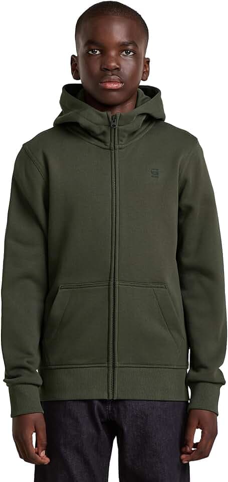 G-Star Jungen HDD Zipp Regular B Sweater