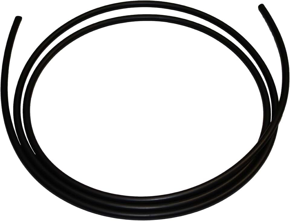 .093'' (3/32" Actual) Buna-N O-Ring Cord Stock, 70A Durometer, 25' Piece, Black