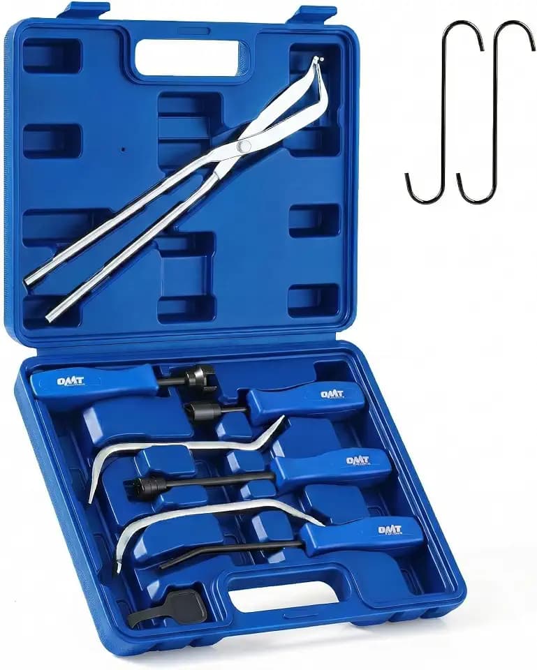 OMT 10pc Drum Brake Tool Kit with Spring Pliers and Adjusting Spoons Set