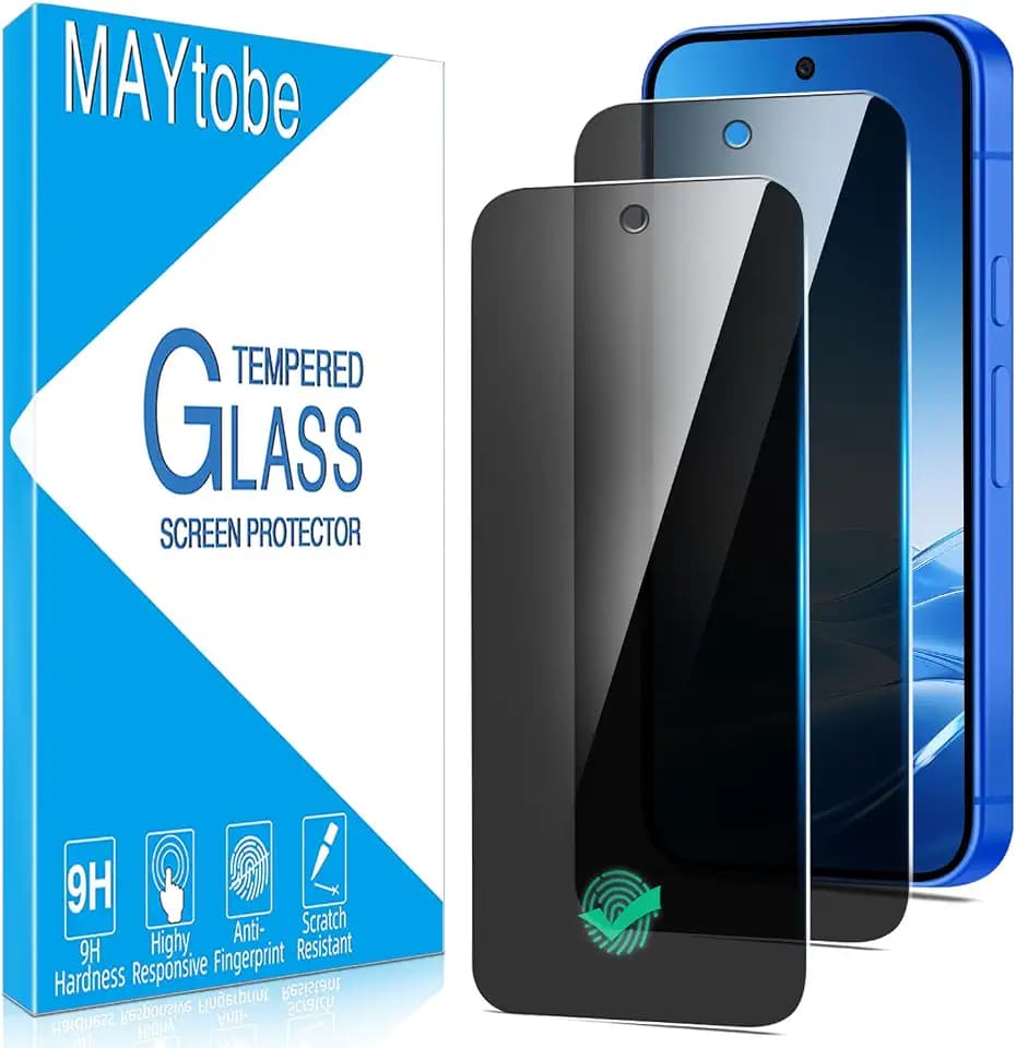 MAYtobe 2-Pack Privacy Screen Protector for Google Pixel 10 / Pixel 10 Pro
