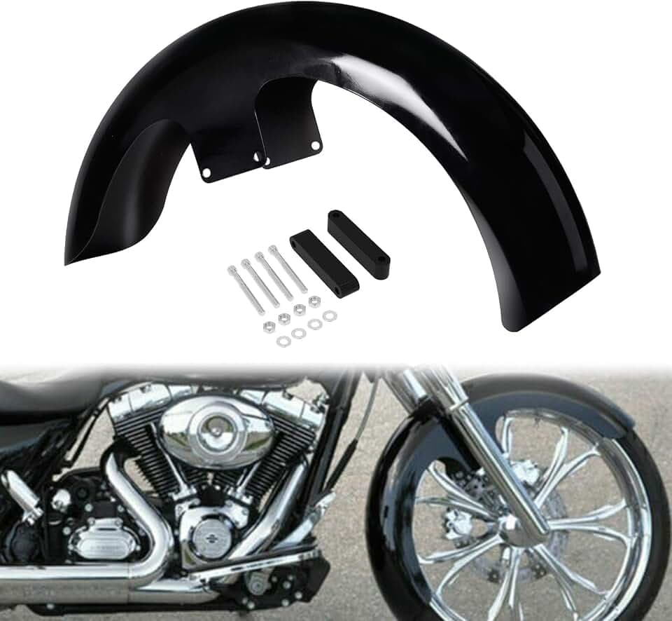 21 inch Front Fender Mudguards For 120 / R21 Tire Bagger Touring