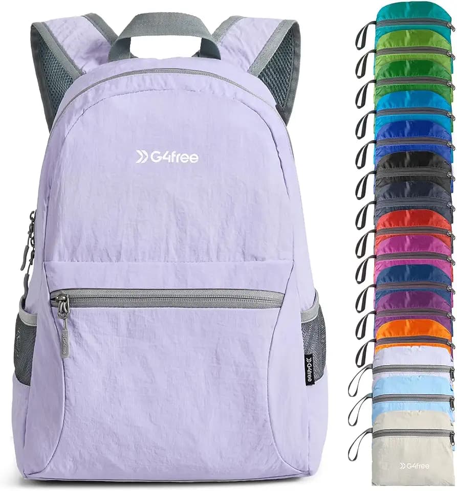 G4Free 20L Small Packable Travel Hiking Backpack for Men Women