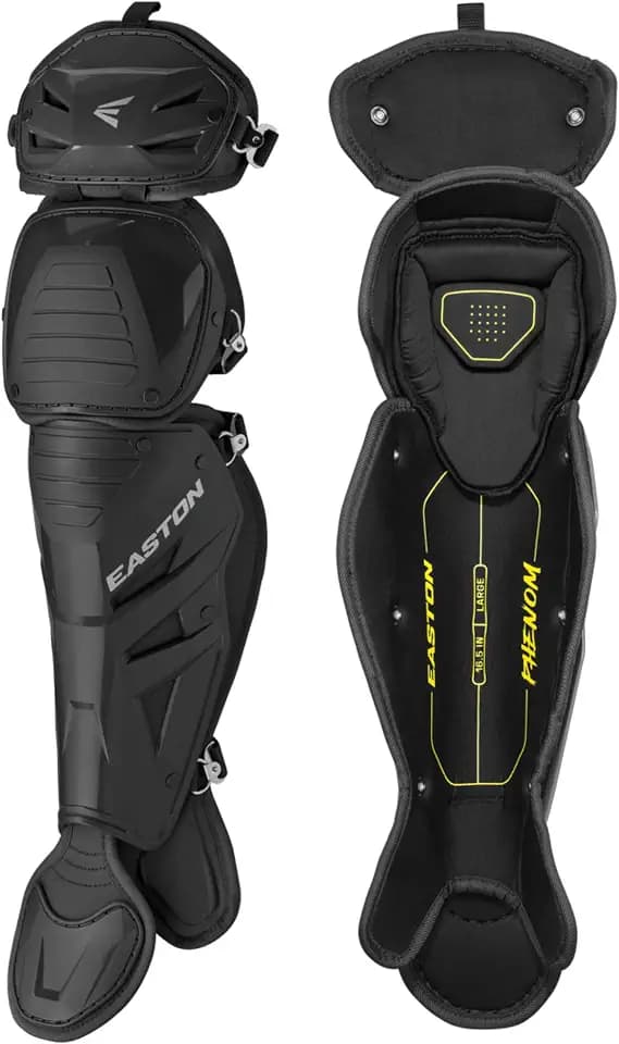 Easton Phenom Series Catcher’s Leg Guards | Multiple Sizes & Color