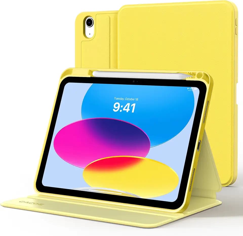 CACOE Hülle für iPad (A16) 11./10. Generation (2025/2022) mit Stifthalter