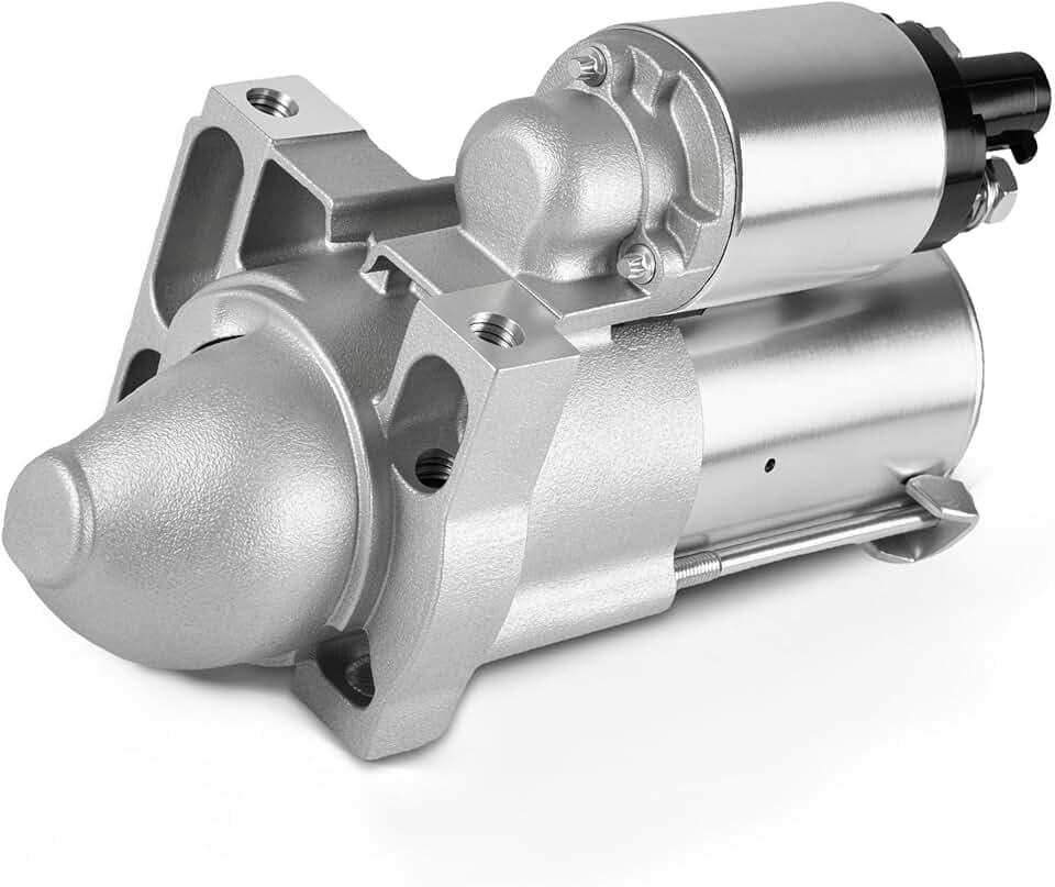 6970 New Starter Motor for 2009-2014 Chevrolet Tahoe Silverado Suburban 5.3L, Express 1500 2500 3500, GMC Yukon XL, Sierra, Canyon, Saab 9-7X, V8 4.8L 5.3L, 12V 1.4KW, 9-Teeth CW #12611102