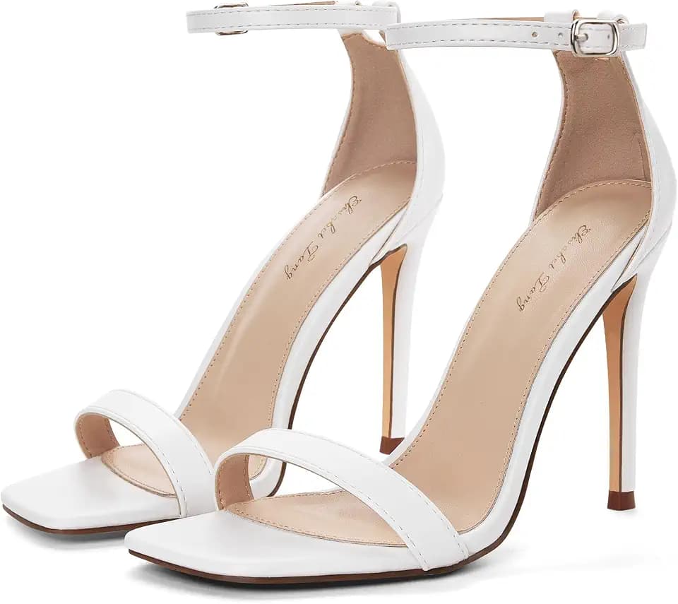 Elisabet Tang Women's Stiletto High Heels Strappy Sandals