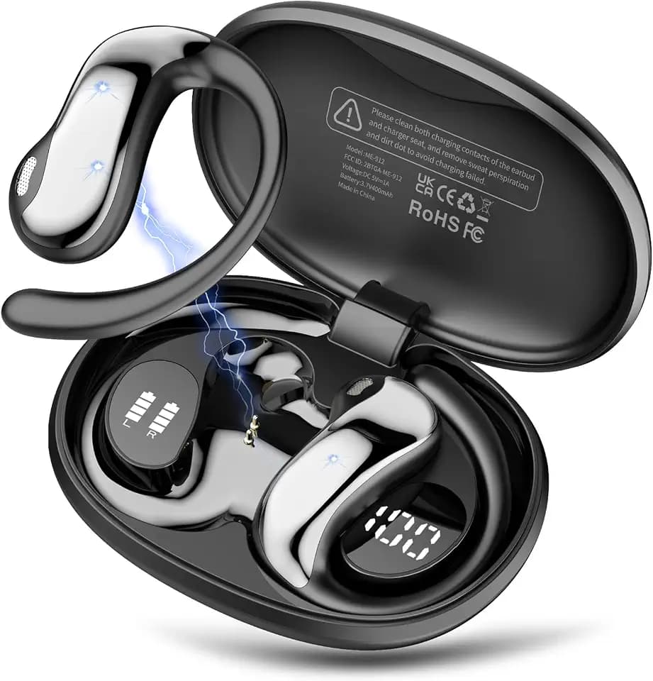 AI Translation Earbuds Real Time, 144 Language Translator Earbuds for iPhone and Android, 80H Playtime,3-in-1 Translation Headphones Translating Device, for Travel/Business/Meeting/Learning