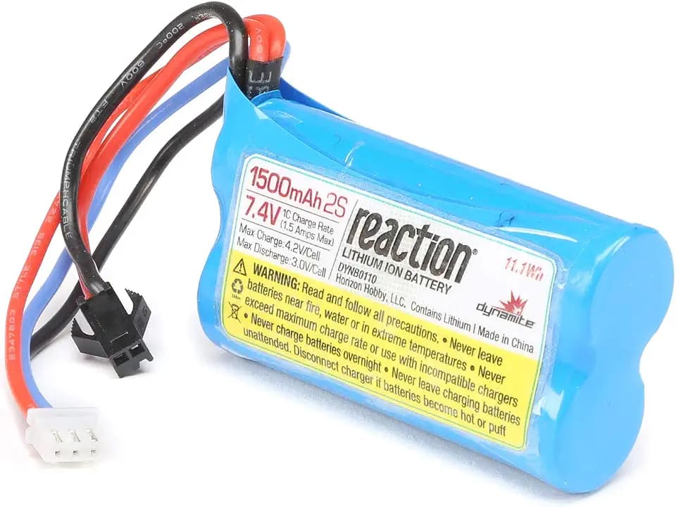 Dynamite 7.4V 1500 mAh 2S Li-Ion Jet Jam Pool Racer DYNB0110 Replacement Boat Parts