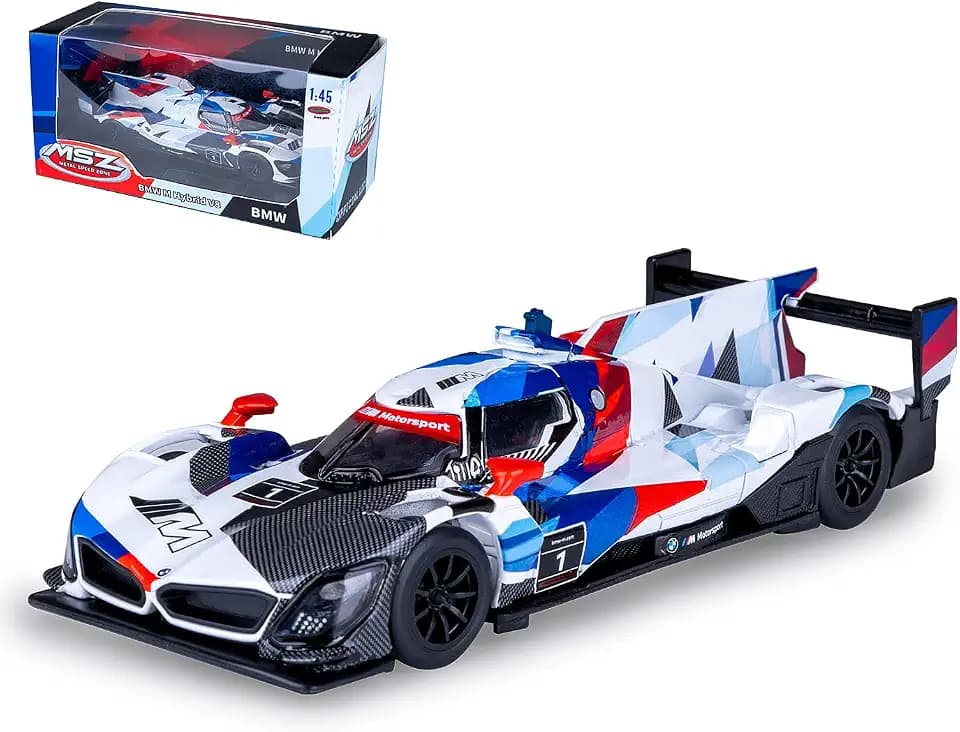 JAMARA 402633 BMW M Hybrid V8 Diecast 1:45 - Modellauto Spielzeug, Kinder Car, Model Miniatur Fahrzeuge, Geschenkidee für Jungen und Mädchen, Gummireifen, Detailgetreues Design