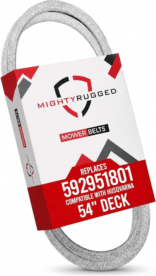 MightyRugged 592951801 Husqvarna Deck Belt Replacement - Belt Length 152" - Premium, Heavy-Duty, Aramid Cord for Husqvarna Zero-Turn 54" Deck Mowers, Z254F