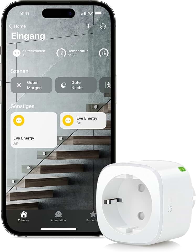 Eve Energy (Matter) – Smarte Steckdose mit Verbrauchsmessung