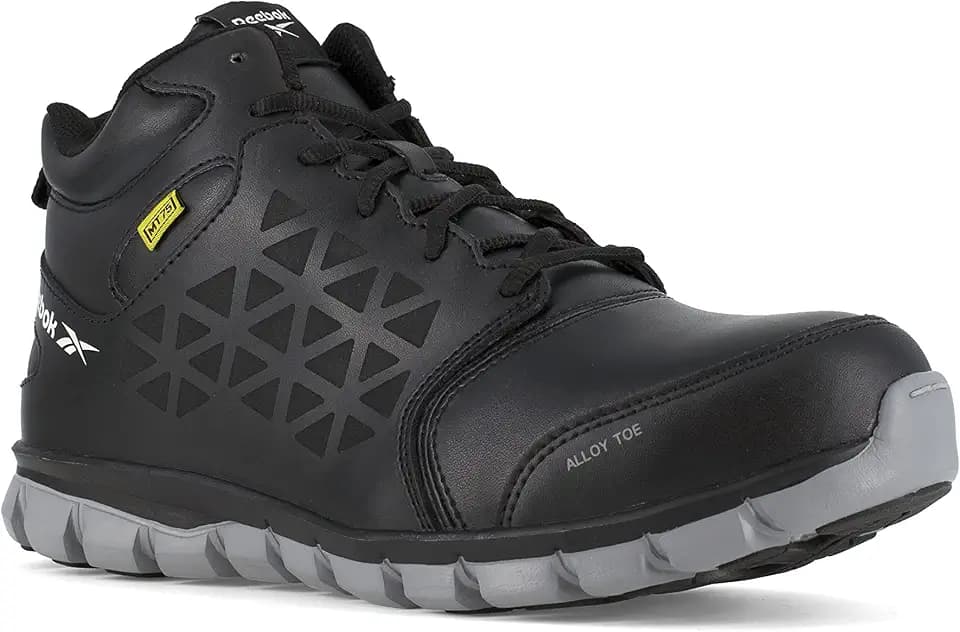 Reebok Work Sublite Cushion Work Mid Met Guard Alloy Toe Women's Oxford