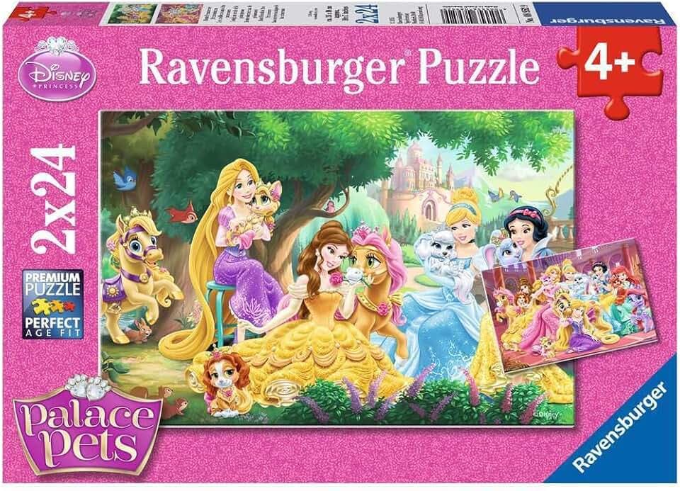 Ravensburger Puzzle Beste Freunde der Prinzessinnen - 2x24 Teile