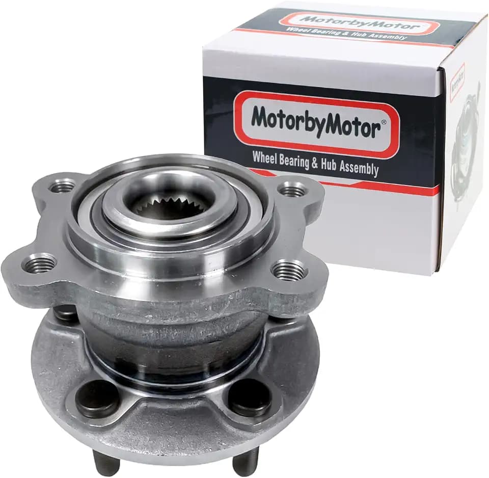MotorbyMotor 512500 Rear Wheel Bearing and Hub Assembly AWD Fits for 2013-2019 Ford Escape, 2015-2019 Lincoln MKC Wheel Hub Bearing Assembly 5 Lugs w/ABS