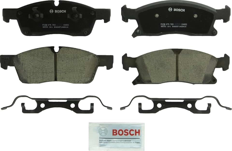 BOSCH BC1455 QuietCast Premium Ceramic Disc Brake Pad Set - Front