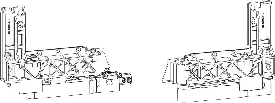 GU-966/200 Grundkarton Laufwagen, links, 180 kg
