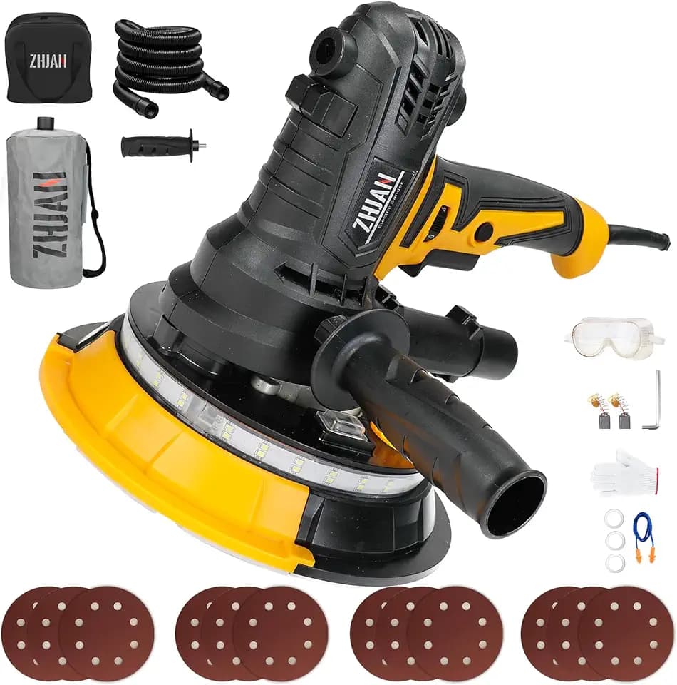 900W Trockenbauschleifer,1400-2700RPM Elektroschleifmaschine für Wände
