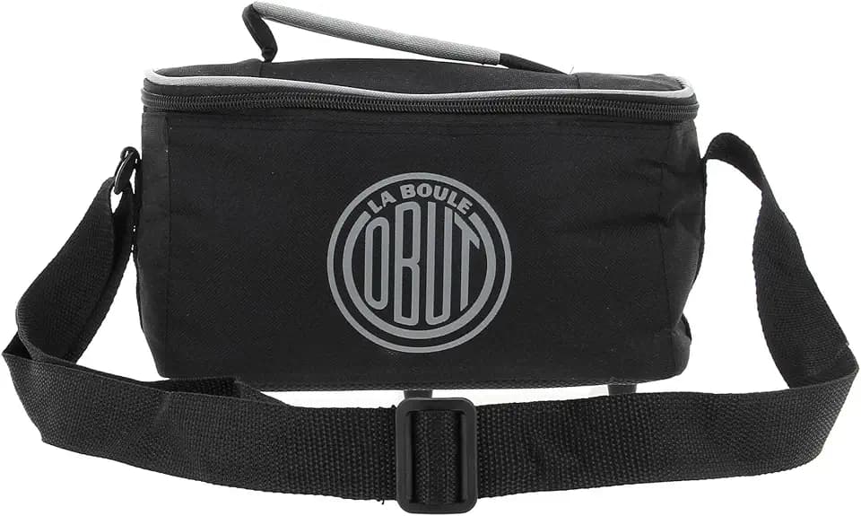Obut - Tragetasche für 3 Kugeln, Grau – Tasche für Boccia-Kugeln – Dunkelgrau – Einheitsgröße, grau, Einheitsgröße