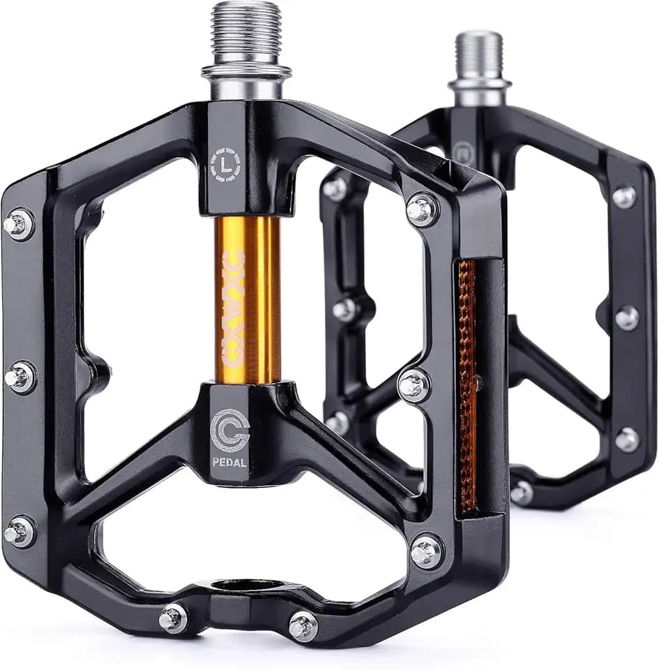 CXWXC Road/MTB Bike Pedals - Aluminum Alloy Bicycle Pedals