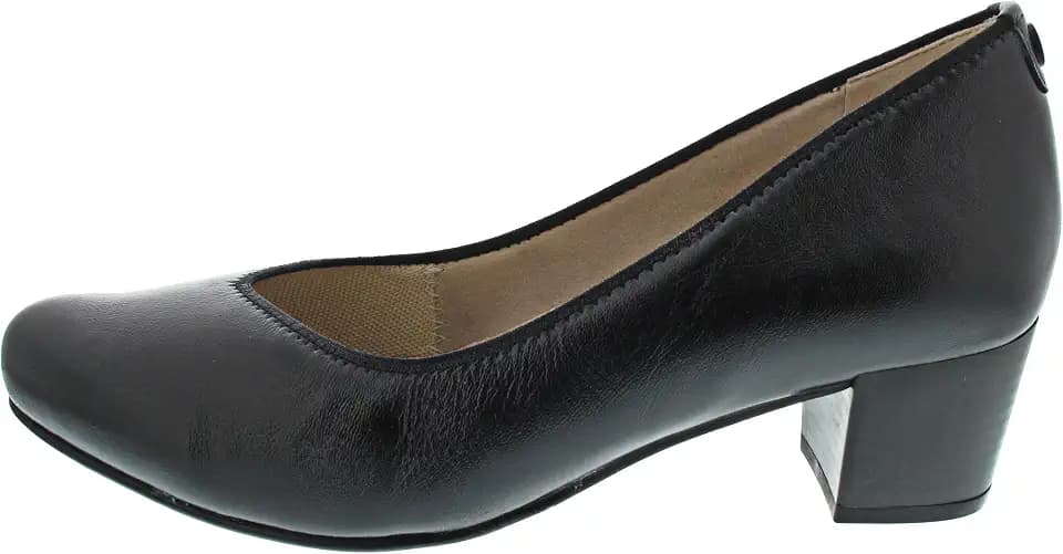 CAPRICE Damen 9-22308-43 Pumps, Black Nappa, 42 EU Weit