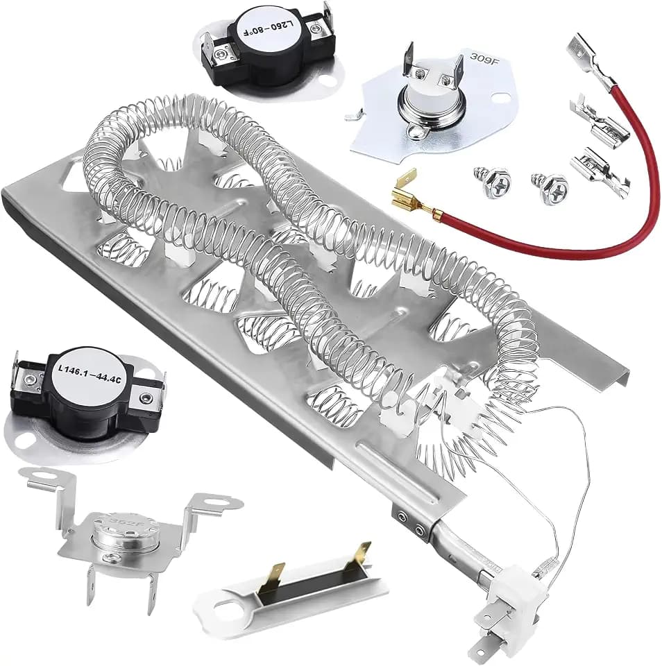 WED5800BW0 GEW9200LW0 WED5100HW0 WED5100HW3 Dryer Heating Element Kit