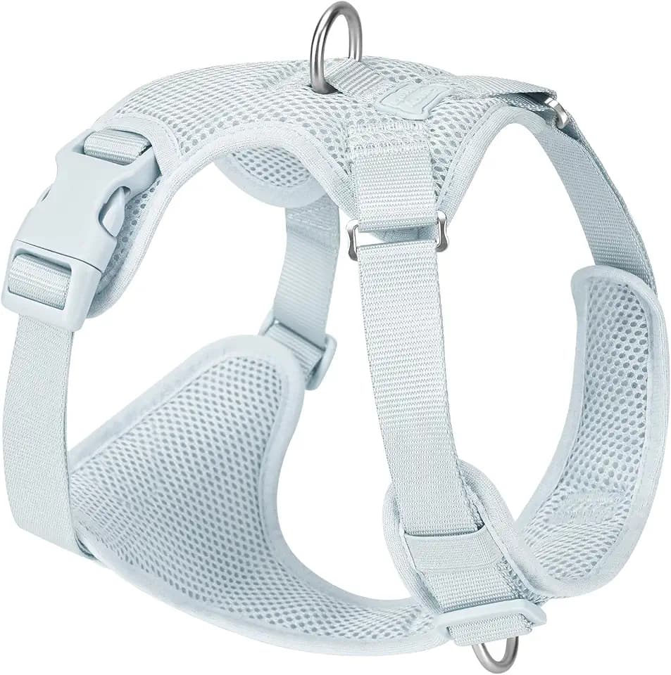 Sunraymascota No Pull Dog Harness Escape Proof, Adjustable Mesh Puppy Vest
