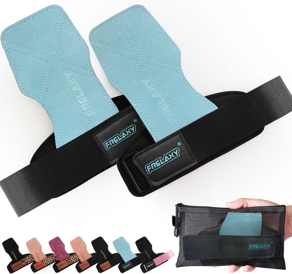 Frelaxy Lifting Wrist Straps for Women and Men, Weight Lifting Grips