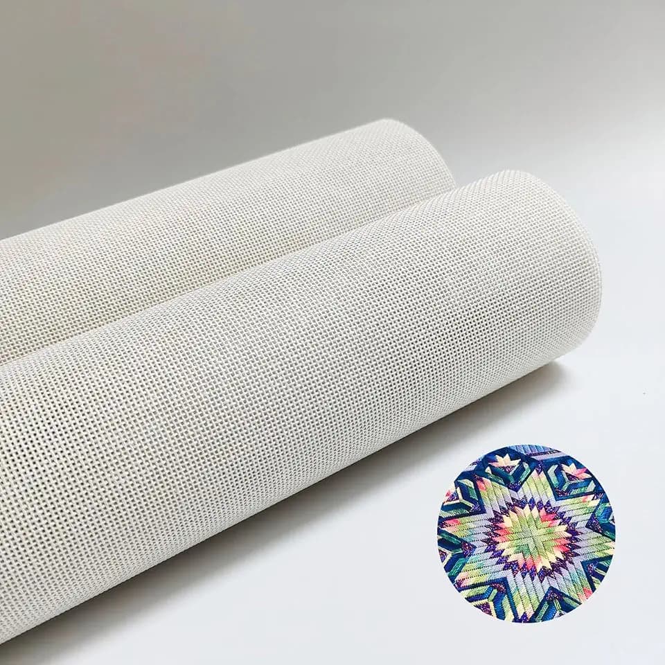 18 Mesh Needlepoint Canvas - 20x18 Inch Embroidery Canvas 2-Pack