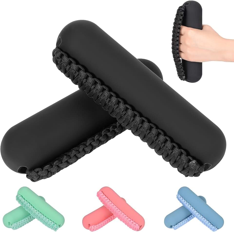 BOOSTEADY Handgewichte Set für Damen Herren, Weiche Hanteln von 2 (0,5 kg, 0,9 kg oder 1,4 kg), Gehgewicht mit Handschlaufe für Aerobic, Joggen, Laufen