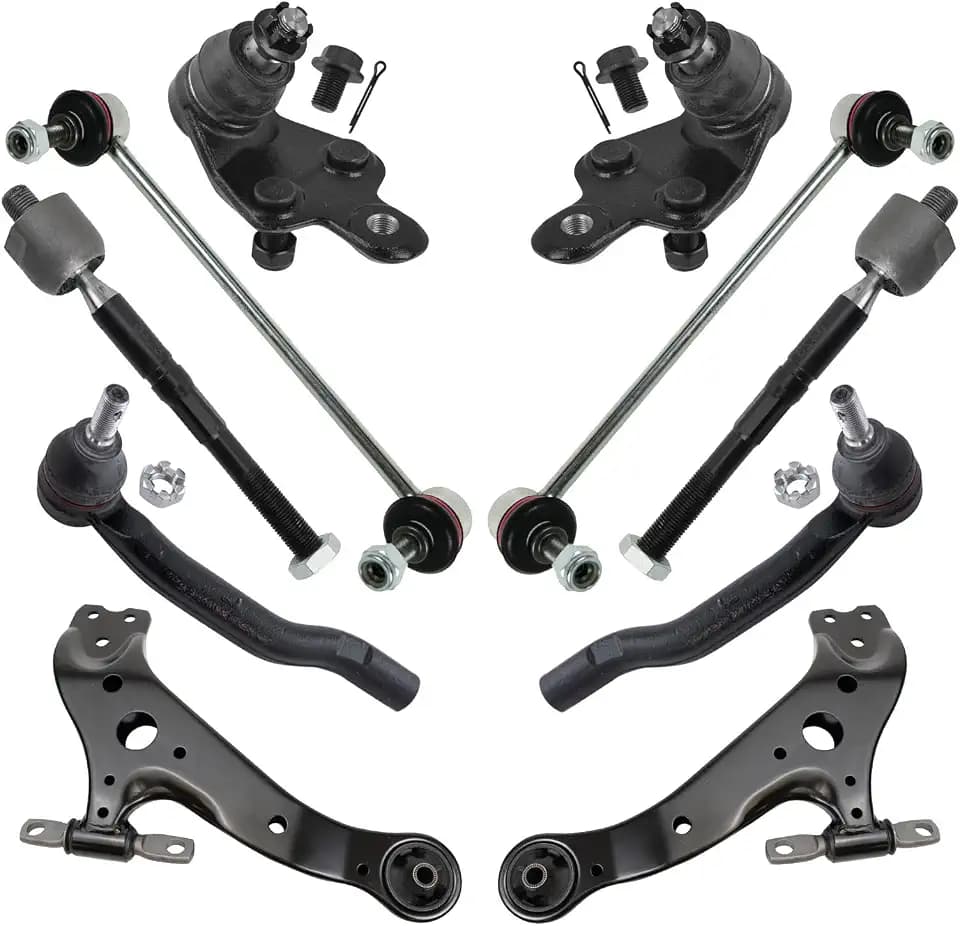 TRQ Front Steering & Suspension Kit 10 Piece