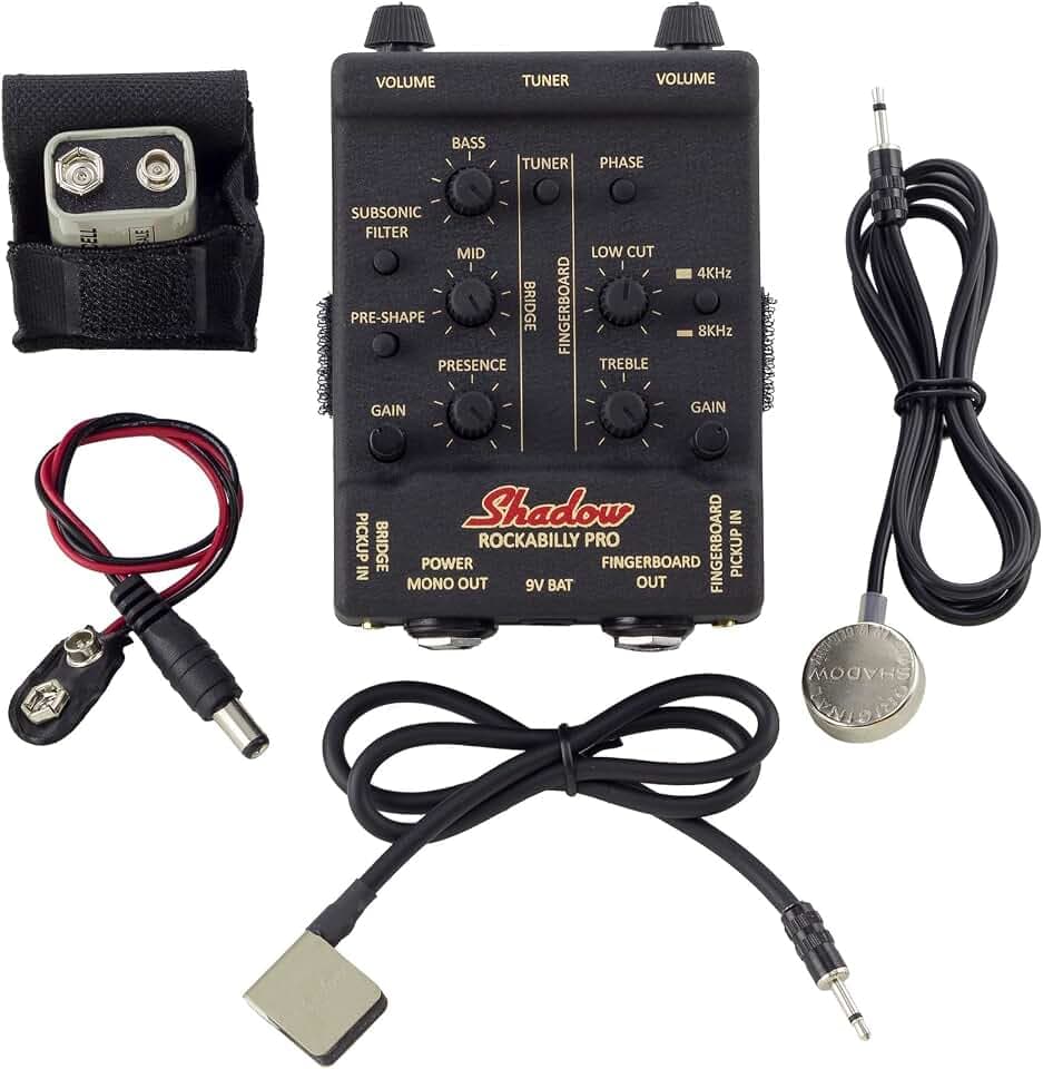 Shadow RB-PRO Rockabilly Pro Upright Bass Pickup & Preamp
