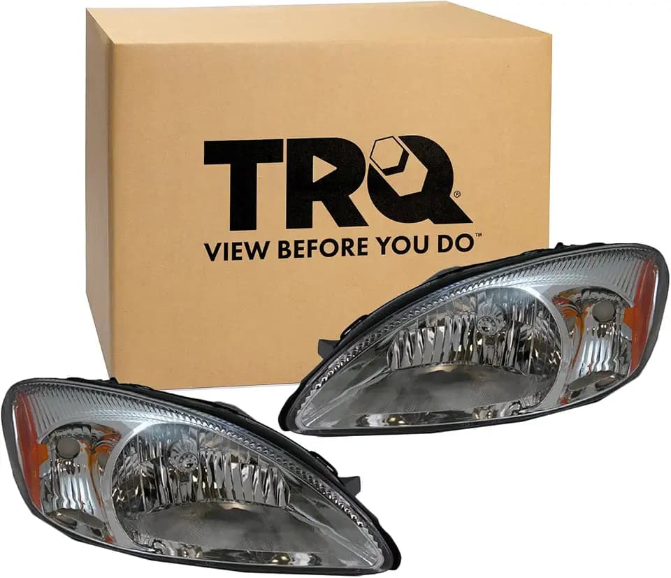 TRQ Headlight Set Halogen 2 Piece without Centennial Edition Package