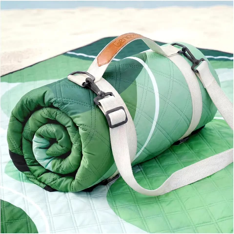 Genovega Waterproof Beach Blanket Picnic Outdoor Mat Rug Women Men Teacher Graduation Preschool Kindergarten Pre K Prek Middle High School First Year 1st 2nd 3rd 4th 5th Grade Thank You Cool
