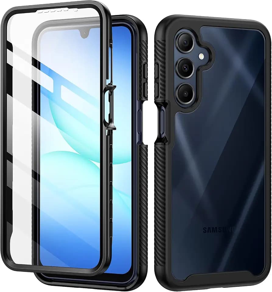 seacosmo Designed for Samsung Galaxy A17 A16 5G Phone Case Black