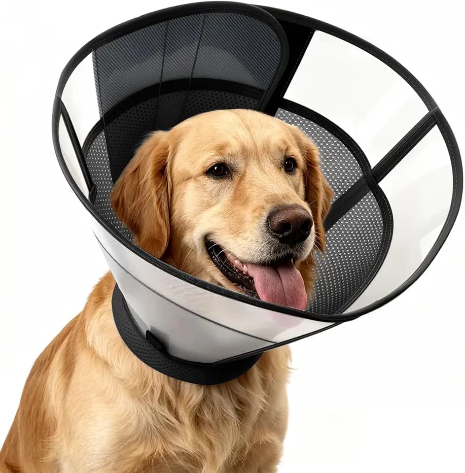 Dog Cone to Stop Licking, Soft Dog Cone Collar Alternative After Surgery