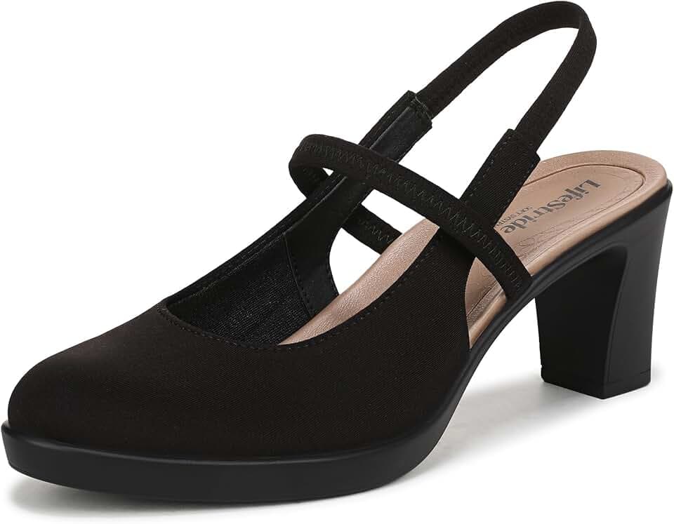 LifeStride Women's Evoke Slingback Pump