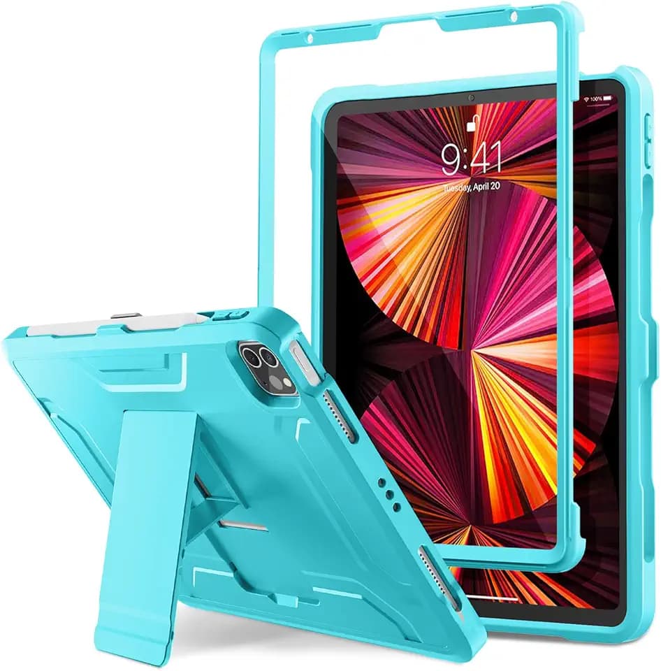 DTTO for iPad Pro 11 Inch Case 4th/3rd/2nd/1st Gen 2022/2021/2020, Blue