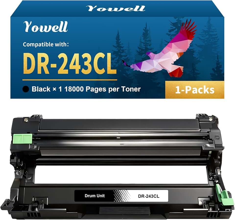 Yowell DR243CL Trommel Kompatibel für Brother DR243CL Trommel