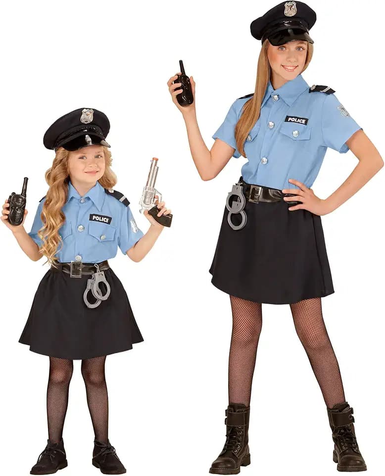 W WIDMANN MILANO Party Fashion - Polizei Kostüm Kinder
