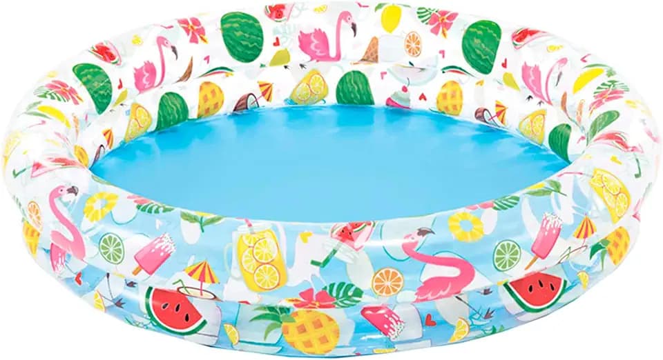 Intex 59421NP - Aufblasbarer Pool Just So Fruity, Vinyl, Mehrfarbig, 122x25 cm