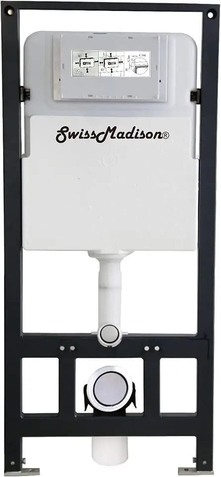 Swiss Madison SM-WC426 Concealed In-Wall Toilet Tank Carrier System Wall-Hung Dual Flush, 20" L