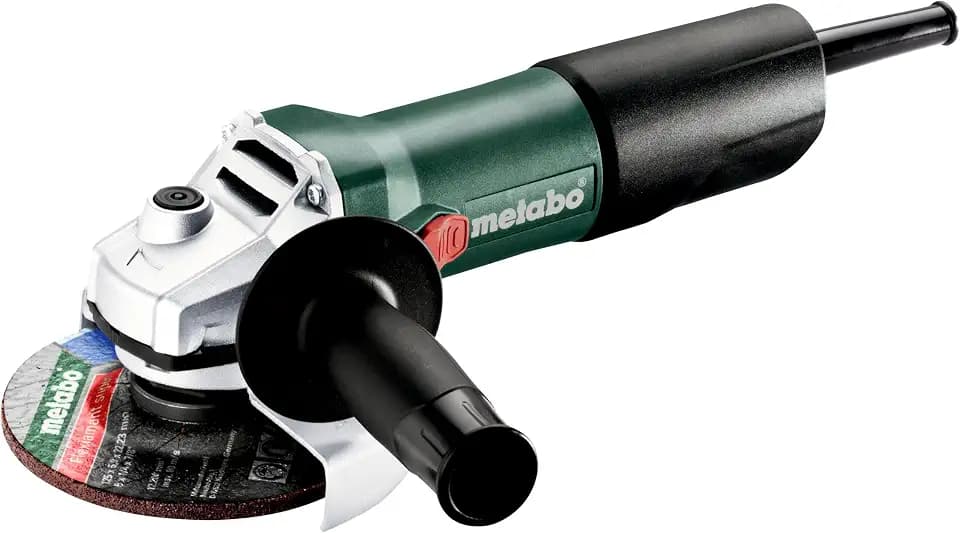 metabo Winkelschleifer W 850-125, 850 W Schleifer für 125 mm Trennscheibe