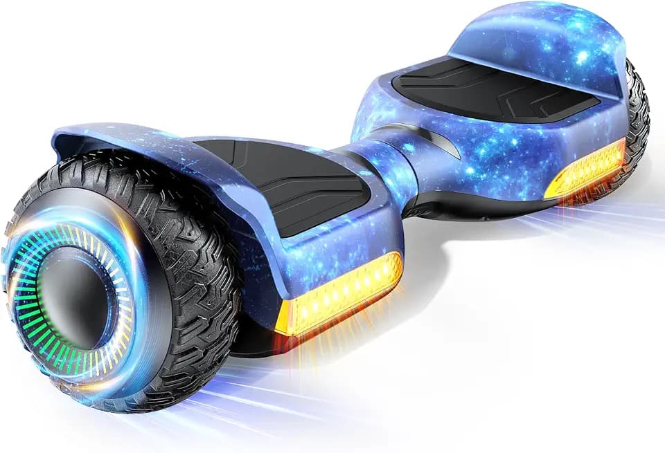 Gyroor Hoverboard G13 All-Terrain Off-Road Bluetooth LED Lights for Kids