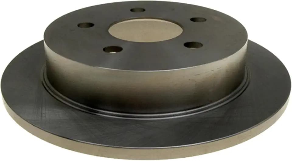 ACDelco Silver Rear Brake Rotor 18A811A | GM 19241866 Brake Rotors for Select Buick, Chevy, Chevrolet, Oldsmobile, Pontiac, and more